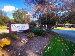 Trafalgar East Sign