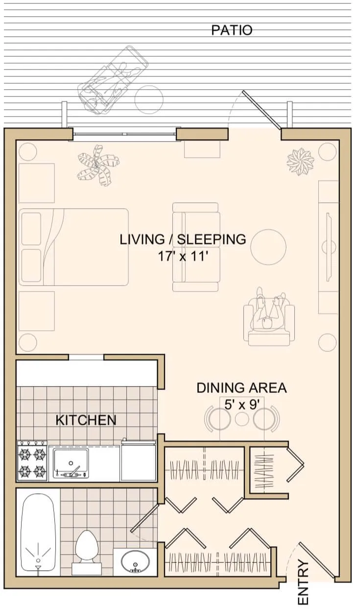 Efficiency Floor Plan